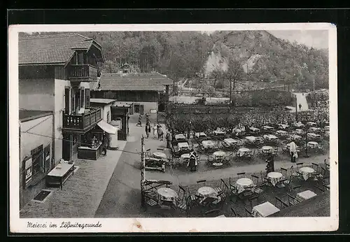 AK Radebeul, Gasthaus Meierei im Lössnitzgrund