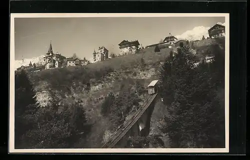 Foto-AK Innsbruck, Hungerburgbahn