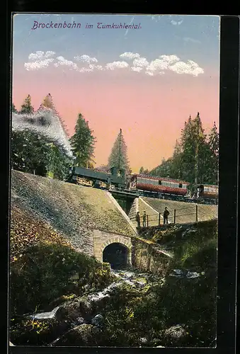 AK Brockenbahn im Tumhuhlental