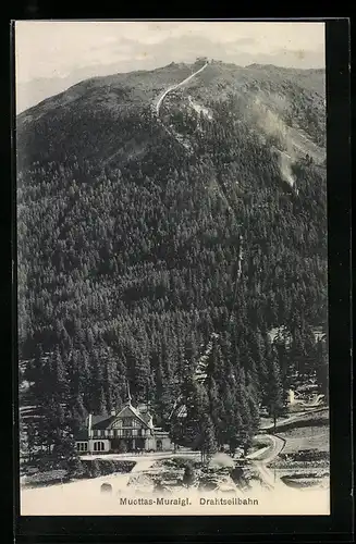 AK Muottas-Muraigl, Drahtseilbahn