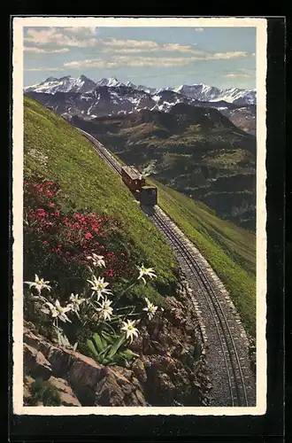 AK Brienz, Brienz-Rotorn-Bahn mit Hochalpen