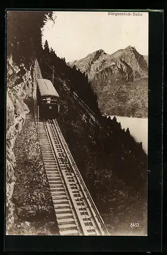 AK Partie an der Bürgenstock-Bahn