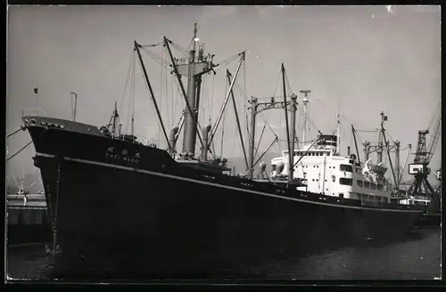 Fotografie Frachtschiff Soei Maru, Anker wird eingeholt