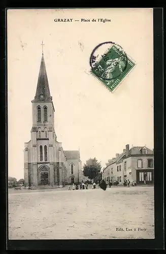 AK Grazay, Place de l`Eglise