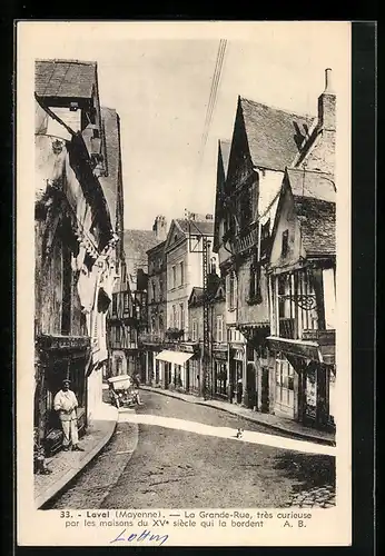 AK Laval, La Grande-Rue, Strassenpartie