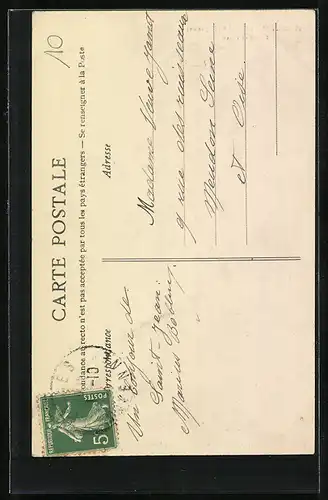 AK St-Jean-sur-Erve, Église et Place