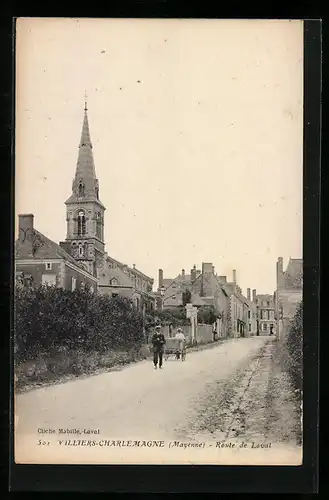 AK Villiers-Charlemagne, Route de Laval