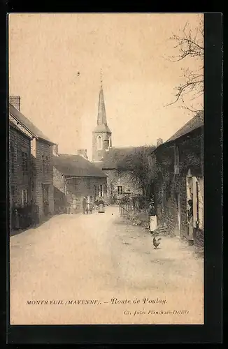 AK Montreuil, Route de Poulay