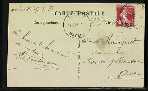 AK Andouillé, Le lavoir