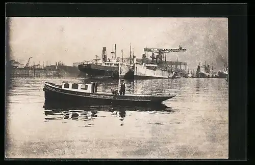 AK Boot Assa der Abwrackwerft Hamburg