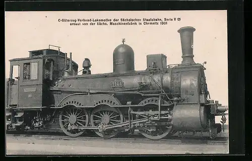 AK C-Güterzug-Verbund-Lokomotive der Sächsischen Staatsbahn, Serie V B