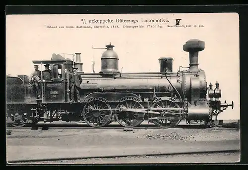 AK Eisenbahn, 3 /3 gekuppelte Güterzugs-Lokomotive