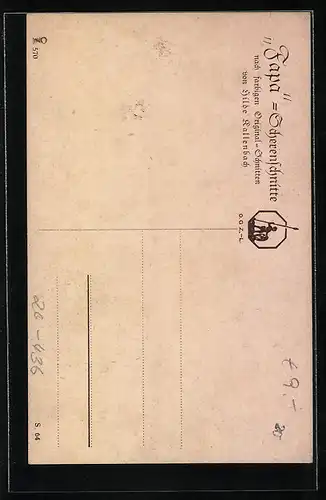 Künstler-AK Hilde Kallenbach: Mädchen mit Schleife und Eimer