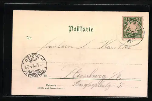 Künstler-AK Carl Münch: München, Marienplatz