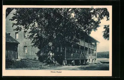 AK Deggendorf, Gasthaus Haus Rusel