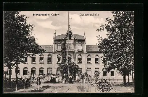 AK Schwarzenbek-Collow, Blick zum Genesungsheim