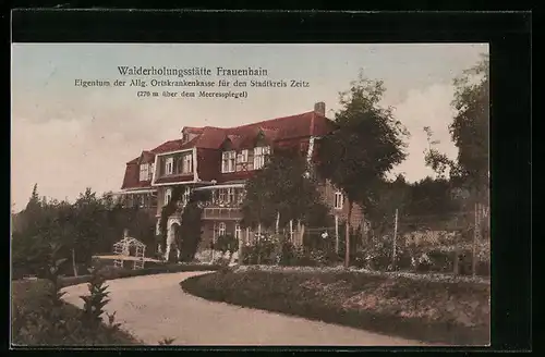 AK Frauenhain, Blick auf Walderholungsstätte