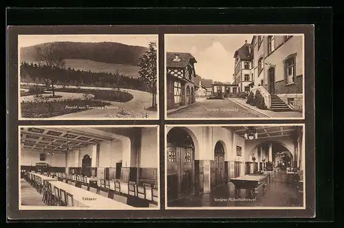 AK Engelthal, Nürnberger Heilstätte, Hofansicht