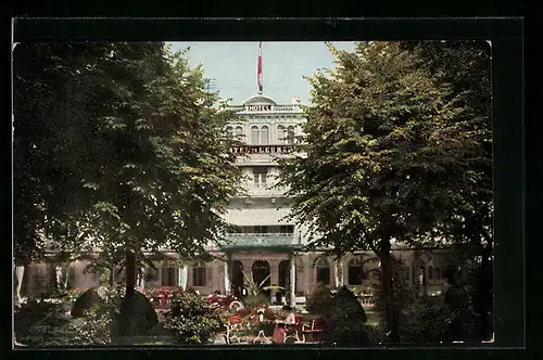 AK Heidelberg, Am Hotel Europäischer Hof