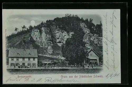 AK Beringersmühl /Fränk. Schweiz, Gasthaus Beringersmühle