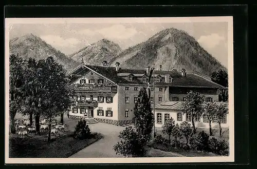 AK Degerndorf, Gasthof zur Post