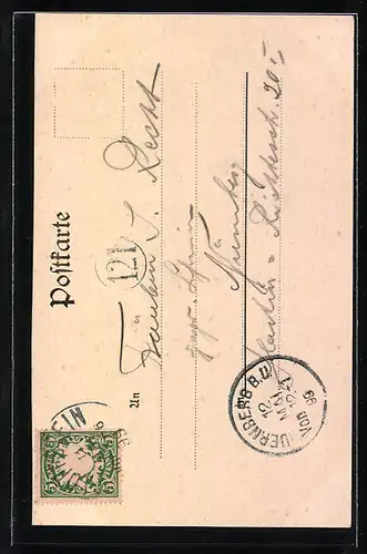 AK Egloffstein /Trubachthal, Gasthof Zur Post