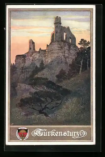 AK Deutscher Schulverein Nr. 183: Ruine Türkensturz