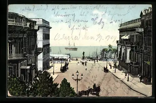 AK Odessa, Rue Cathérine