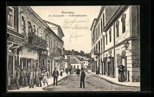 AK Brzezany, Kosciuszkogasse