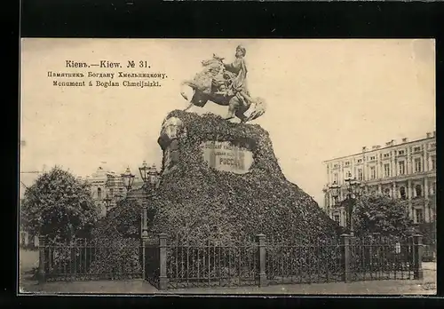 AK Kiew, Monument á Bogdan Chmeljnizki