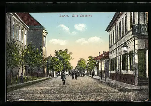 AK Lowicz, Ulica Wjazdowa