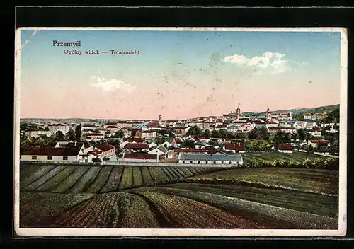 AK Przemysl, Totalansicht der Stadt