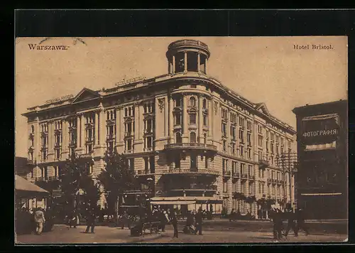 AK Warszawa, Hotel Bristol