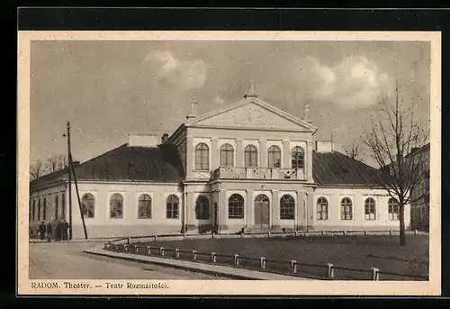 AK Radom, Blick zum Theater
