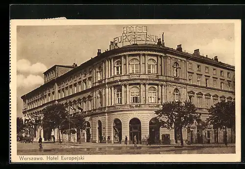 AK Warszawa, Hotel Europeijski