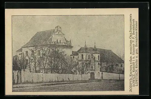 AK Lowitsch, Kirche und gew. Bernadinen-Kloster