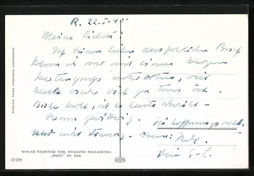 Künstler-AK Radom, Targ na wale i kosciól farny