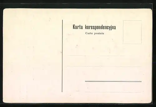 Künstler-AK Wieliczka, Die Pfarrkirche