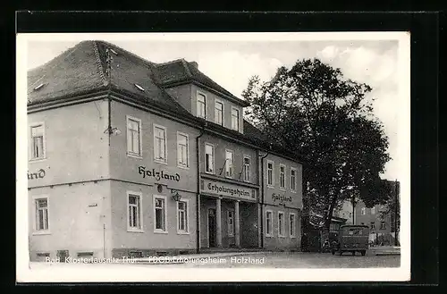 AK Bad Klosterlausnitz, FDGB-Erholungsheim Holzland