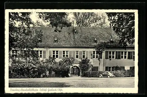 AK Gaibach /Ufr., Franken-Landschulheim im Schloss