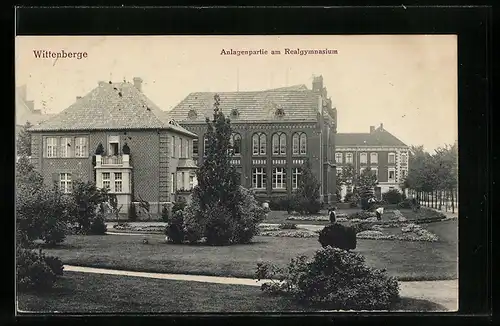 AK Wittenberge, Anlagenpartie am Realgymnasium