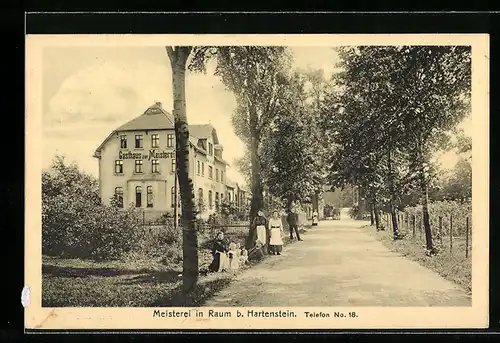 AK Raum, Gasthaus zur Meisterei