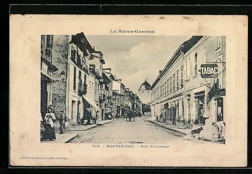 AK Montréjeau, Rue Nationale