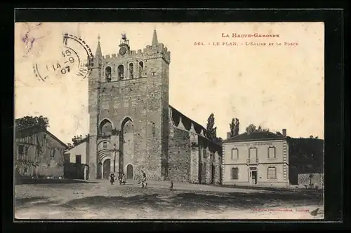 AK Le Plan, L`Eglise et la poste