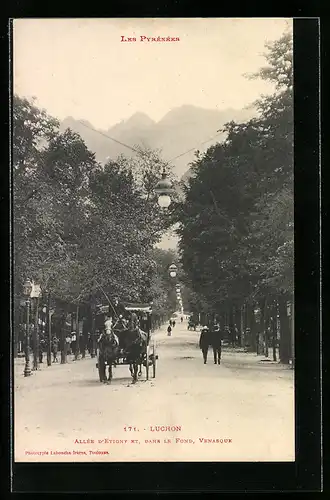 AK Luchon, Allee d`Etigny