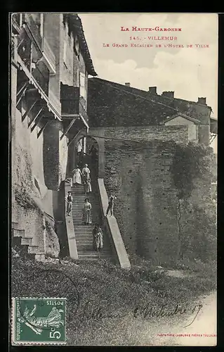 AK Villemur, Le Grand Escalier de l`Hotel de Ville
