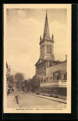 AK Auterive, Eglise et Avenue de la Madeleine