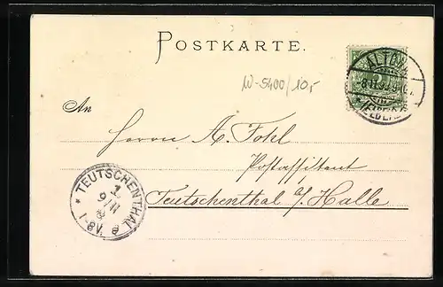 Künstler-AK Carl Biese: Koblenz, Das Kaiserdenkmal