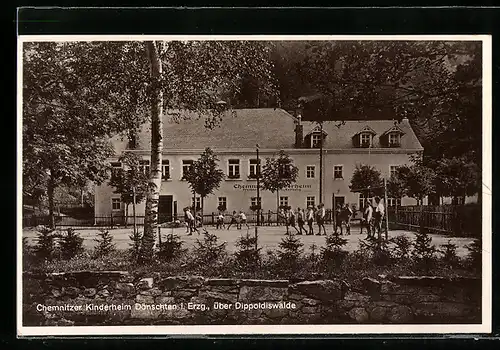AK Dönschten i. Erzg., Chemnitzer Kinderheim