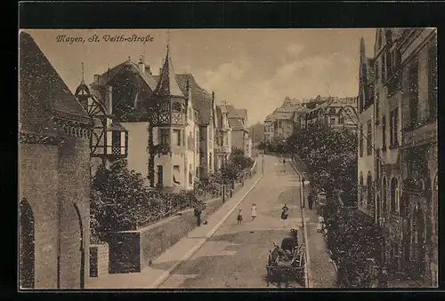 AK Mayen, Blick in die St. Veithstrasse